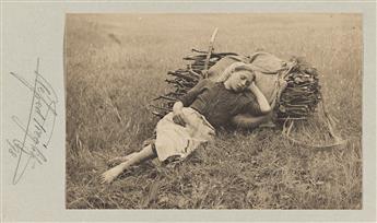 ALFRED STIEGLITZ (1864-1946) Weary. Circa 1890; printed before 1898.